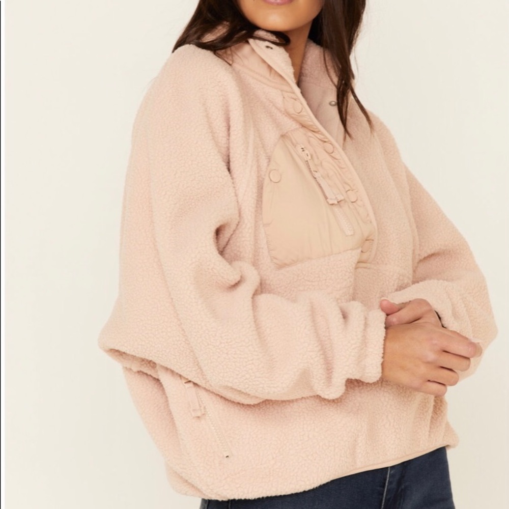 Free people hit the slopes pullover